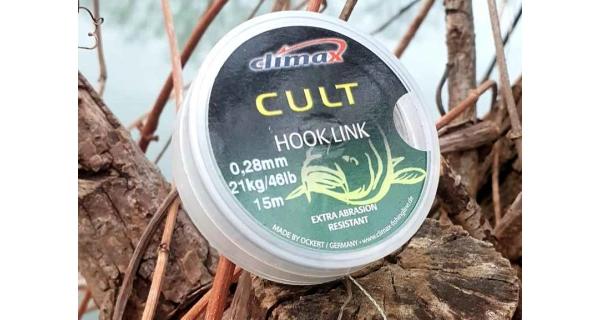 CLIMAX - Naväzcová šnúra CULT Hook Link 0,28 mm 21 kg 46 lb 15 m