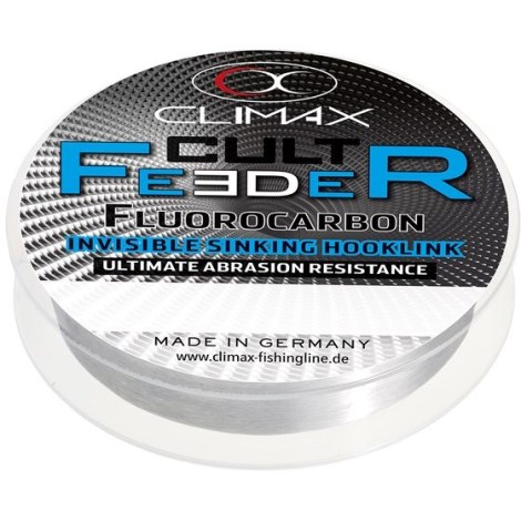 CLIMAX - Naväzcový silón CULT Feeder Fluorocarbon 25 m 0,14 mm 1,9 kg