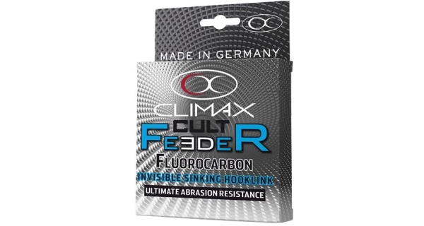 CLIMAX - Naväzcový silón CULT Feeder Fluorocarbon 25 m 0,22 mm 3,9 kg