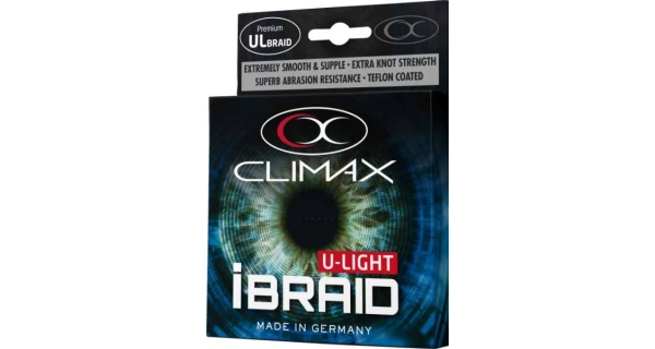 CLIMAX - Pletená šnúra iBraid U-Light Neon 135 m 0,04 mm 3 kg zelená