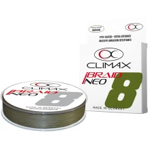 CLIMAX - Prívlačová šnúra iBraid Neo Olive 0,10 mm 5,7 kg 135 m