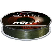 CLIMAX - Šnúra MiG 8 Braid Olive SB 0,12 mm 9,5 kg 135 m