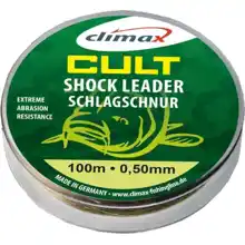 CLIMAX - Šokový silón Cult Shock Leader 0,50 mm 15,5 kg 100 m