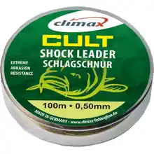 CLIMAX - Šokový silón Cult Shock Leader 0,50 mm 15,5 kg 100 m