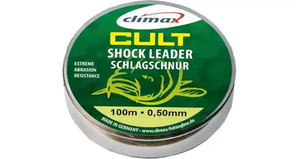 CLIMAX - Šokový silón Cult Shock Leader 0,50 mm 15,5 kg 100 m