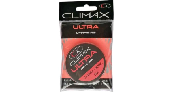 CLIMAX - Viazacie lanko Dynawire s trubičkami 0,35 mm 14,5 kg 5 m 20 ks