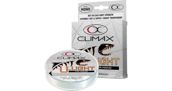 CLIMAX - Vlasec U-Light XR Mono Transparent 0,18 mm 3 kg 200 m