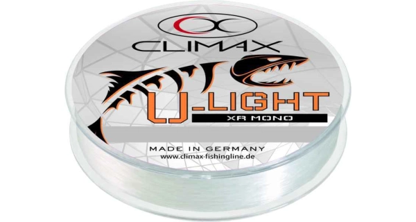 CLIMAX - Vlasec U-Light XR Mono Transparent 0,18 mm 3 kg 200 m