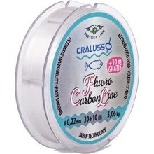 CRALUSSO - Fluorocarbon Line 0,18 mm 30+10 m
