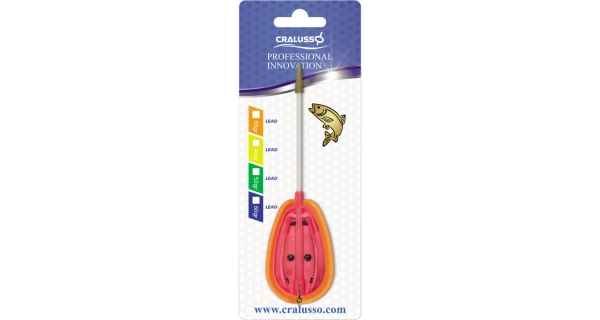 CRALUSSO - Košík + plniaca forma Rocket Method ružový 30 g