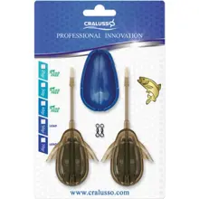 CRALUSSO - Krmítko Method Double Chance 50 g 2+1