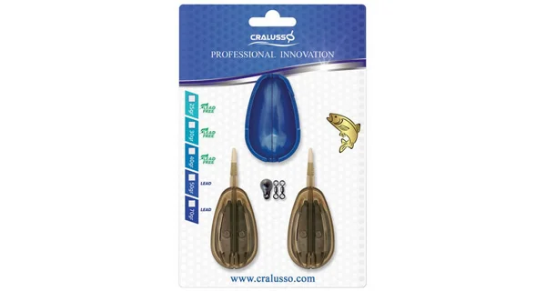 CRALUSSO - Krmítko Method Sensitive 2 + 1 50 g