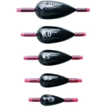 CRALUSSO - Olovo v tvare slzy Drop Lead 2 g 5 ks