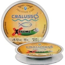 CRALUSSO - Pletený náväzcový vlasec Xtreme 0,08 mm 15 m
