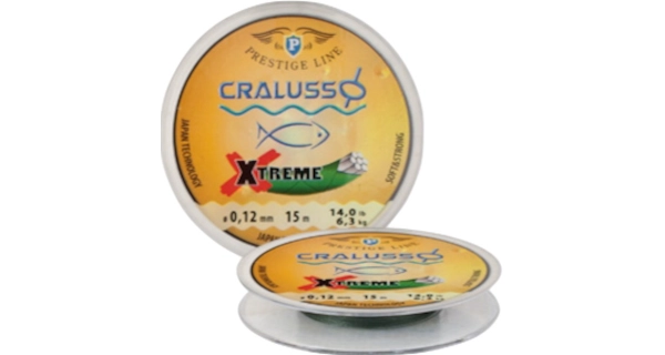 CRALUSSO - Pletený náväzcový vlasec Xtreme 0,08 mm 15 m