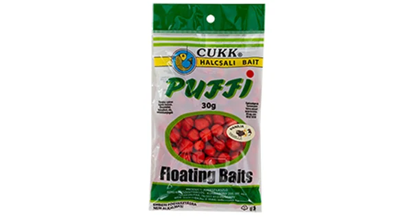 CUKK - Fúkaná kukurica Puffi Červená 10-14 mm 30 g Vanilka