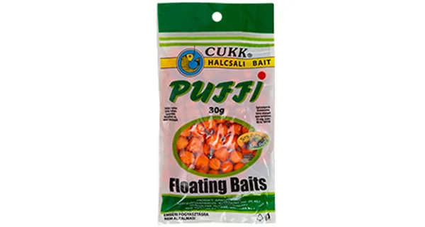 CUKK - Fúkaná kukurica Puffi Oranžová 10-14 mm 30 g Tutti Frutti