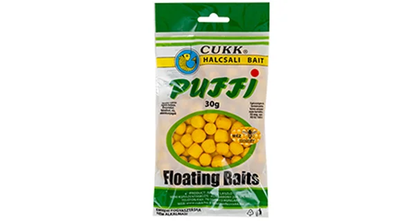 CUKK - Fúkaná kukurica Puffi Žltá 10-14 mm 30 g Med