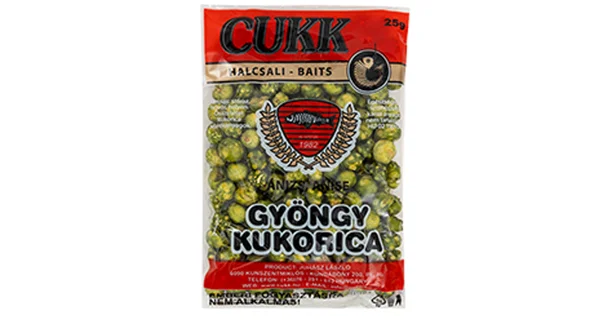 CUKK - Fúkaná kukurica Veľká Zelená 25 g Aníz