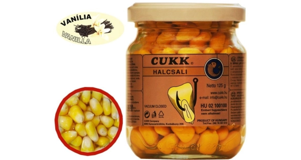 CUKK - Kukurica bez nálevu Natural Vanilka 125 g
