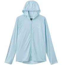 DAIWA - Funkčné Tričko Hoodie Rash Guard Full Zip Iceblue UPF40 veľ. M