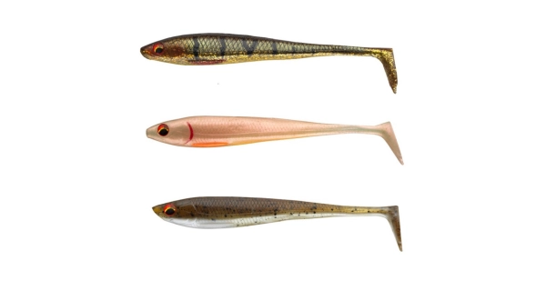 DAIWA - Gumová nástraha Prorex DuckFin Nature Mix 6 cm 9 ks