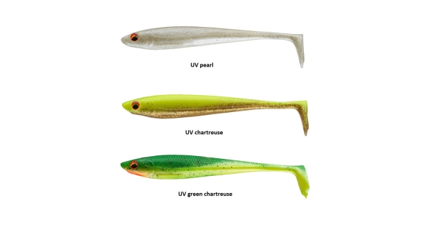 DAIWA - Gumová nástraha Prorex DuckFin UV mix 13 cm 5 ks