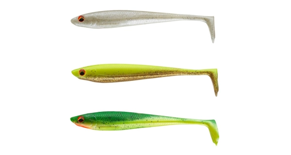 DAIWA - Gumová nástraha Prorex DuckFin UV mix 6 cm 9 ks