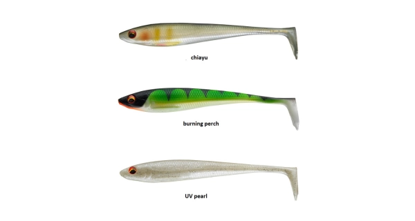 DAIWA - Gumová nástraha Prorex DuckFin UV Nature Mix 6 cm 9 ks