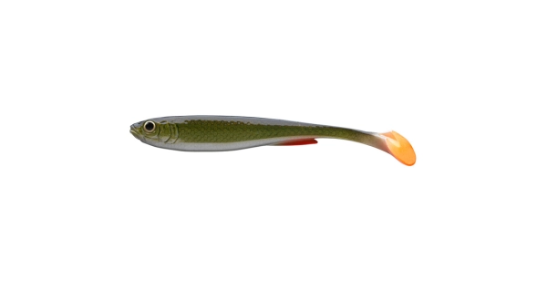 DAIWA - Gumová nástraha Prorex Slim Shady Golden 16 cm 25,5 g Natural Green Roach