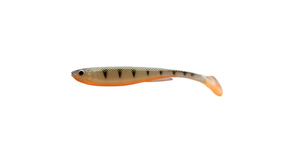DAIWA - Gumová nástraha Prorex Slim Shady Golden Natural UV Perch 16 cm 25,5 g