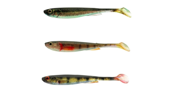 DAIWA - Gumová nástraha Prorex Slim Shady Live Color Set Mix Color 16 cm 78 g 3 ks