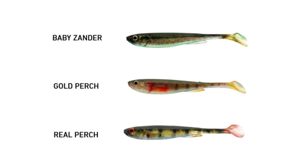 DAIWA - Gumová nástraha Prorex Slim Shady Live Color Set Mix Color 16 cm 78 g 3 ks