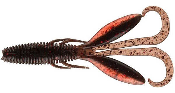 DAIWA - Gumová nástraha Steez Hog Red Crawfish 7,6 cm 8 ks