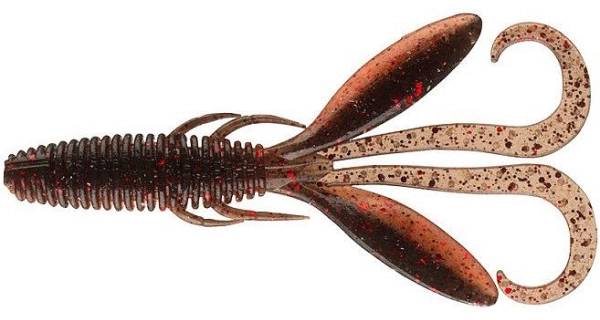 DAIWA - Gumová nástraha Steez Hog Shrimp Head Black 5,6 cm 10 ks
