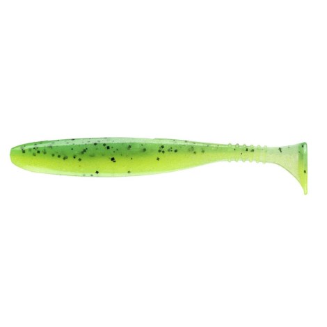 DAIWA - Gumová nástraha Tournament D&#39;FIN 10 cm 7 ks UV Chartreuse Tiger
