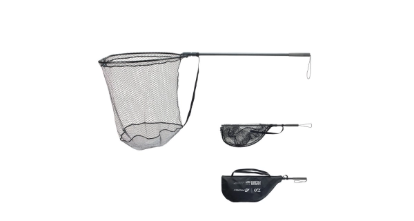 DAIWA - Karbónový pogumovaný skladací podberák Prorex Net 1,95 m