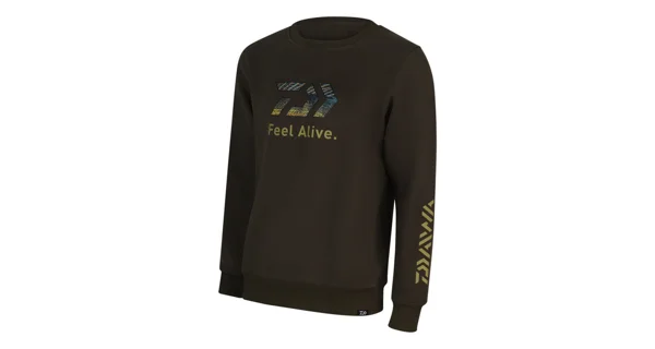 DAIWA - Mikina D-Vec Hoodie Crew Neck Zander veľ. 2XL