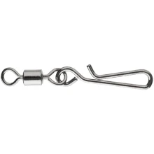 DAIWA - Otvorená karabínka s obratlíkom Fast Attach Snap veľ. L 22 kg