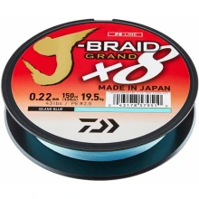 DAIWA - Pletená šnúra J-Braid Grand X8 Blue 0,16 mm 10 kg 135 m