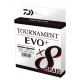 DAIWA - Pletená šnúra Tournament X8 Braid Evo+ White 0,16 mm 12,2 kg 135 m