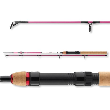 DAIWA - Prívlačový prút Ninja X Kids B 1,50 m 10 - 30 g Ružový