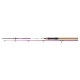 DAIWA - Prívlačový prút Ninja X Kids B 1,50 m 10 - 30 g Ružový