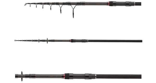 DAIWA - Teleskopický prút Black Widow Tele Carp 3 m 3 lb