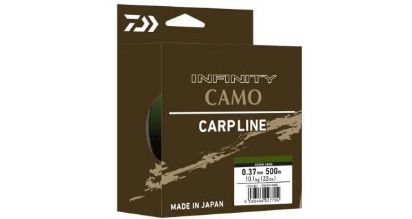 DAIWA - Vlasec Infinity Camo 0,37 mm 10,10 kg 500 m Green Camo