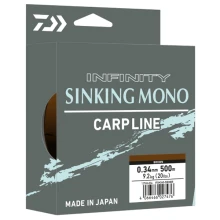 DAIWA - Vlasec Infinity Sinking Mono Brown 0,37 mm 10,10 kg 790 m