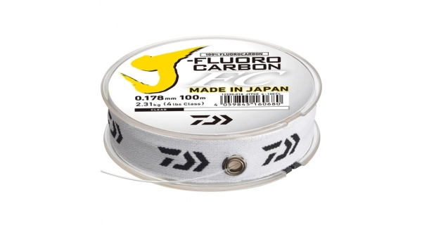 DAIWA - Vlasec J-Fluorocarbon Leader 0,393 mm 9,2 kg 100 m