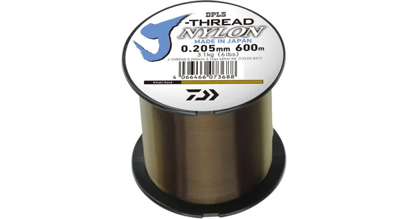 DAIWA - Vlasec J-Threads DPLS Khaki Gold 0,285 mm 6,1 kg 600 m