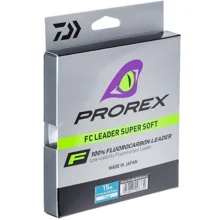 DAIWA - Vlasec Prorex Fluocarbon Naväzcový Clear 0,80 mm 29,2 kg 15 m