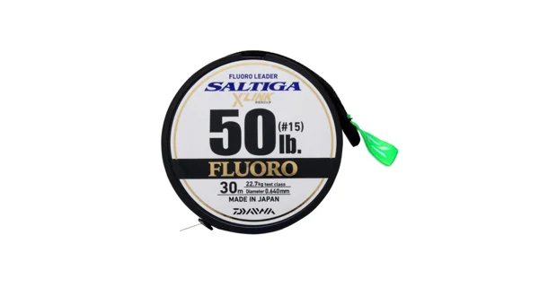 DAIWA - Vlasec Saltiga X'Link Fluorocarbon Leader 0,64 mm 22,7 kg 30 m